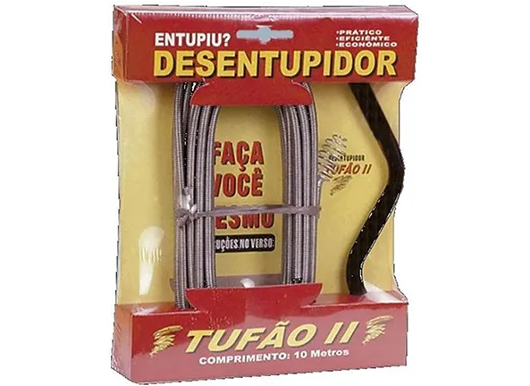 Empresa para Desentupidor de Canos Tufão Profissional com Mola Rotativa 10m Pias, Vaso Sanitário e Calhas